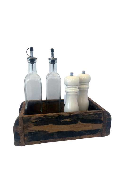 Geschenkset Salz/Pfeffermühle & Öl/Essigflasche