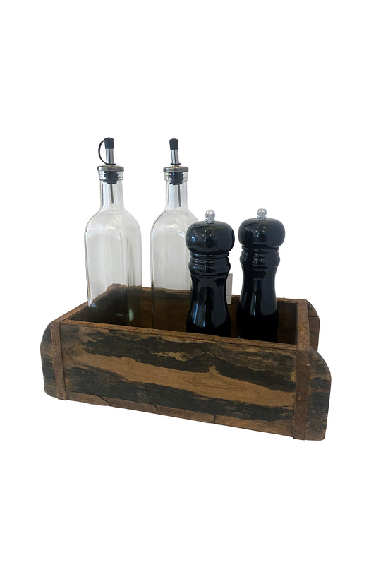 Geschenkset Salz/Pfeffermühle & Öl/Essigflasche