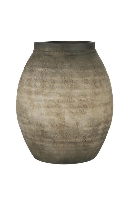 Vase geriffelte Oberfläche Öffnung Ø:18 cm