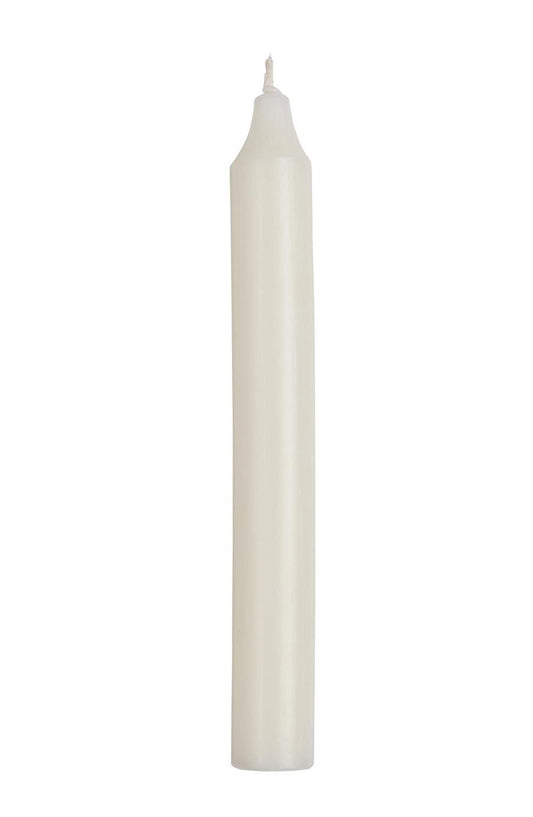 Stabkerze elfenbein rustikal Ø 2,2cm H 18cm